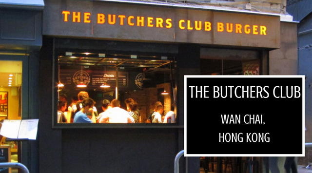 The Butchers Club Burger in Hong Kong
